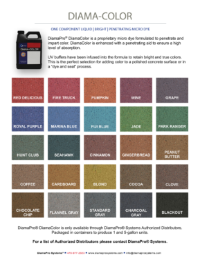 Diama-color chart